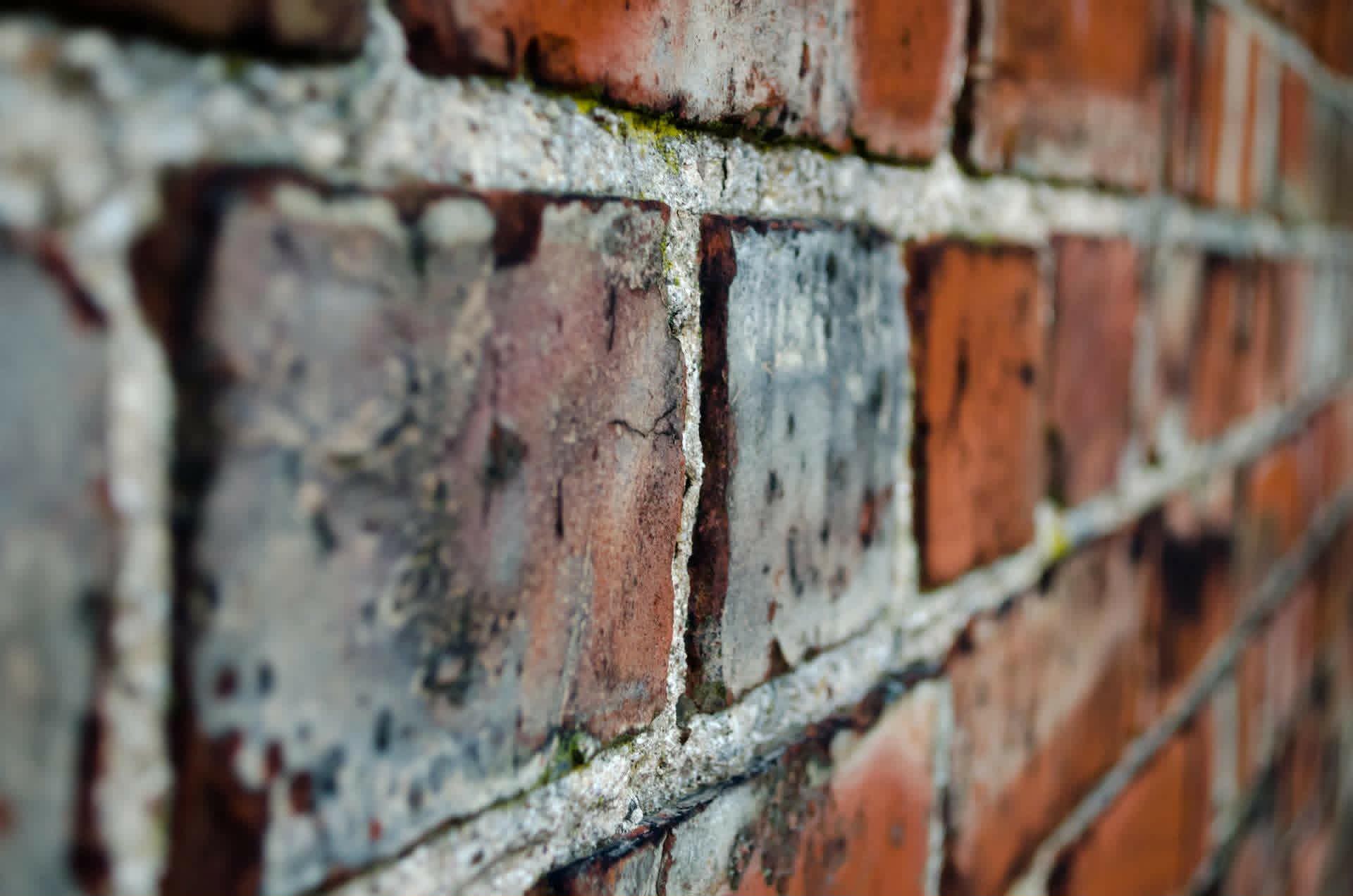 Open mortar joints requiring lime repointing London specialists