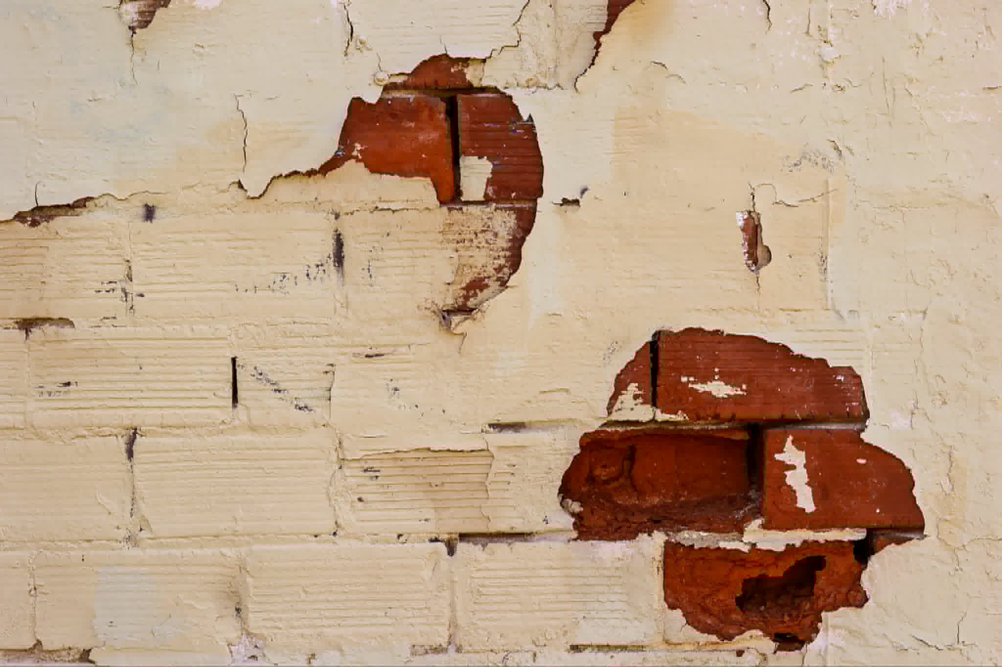 Paint removal from stone facade London