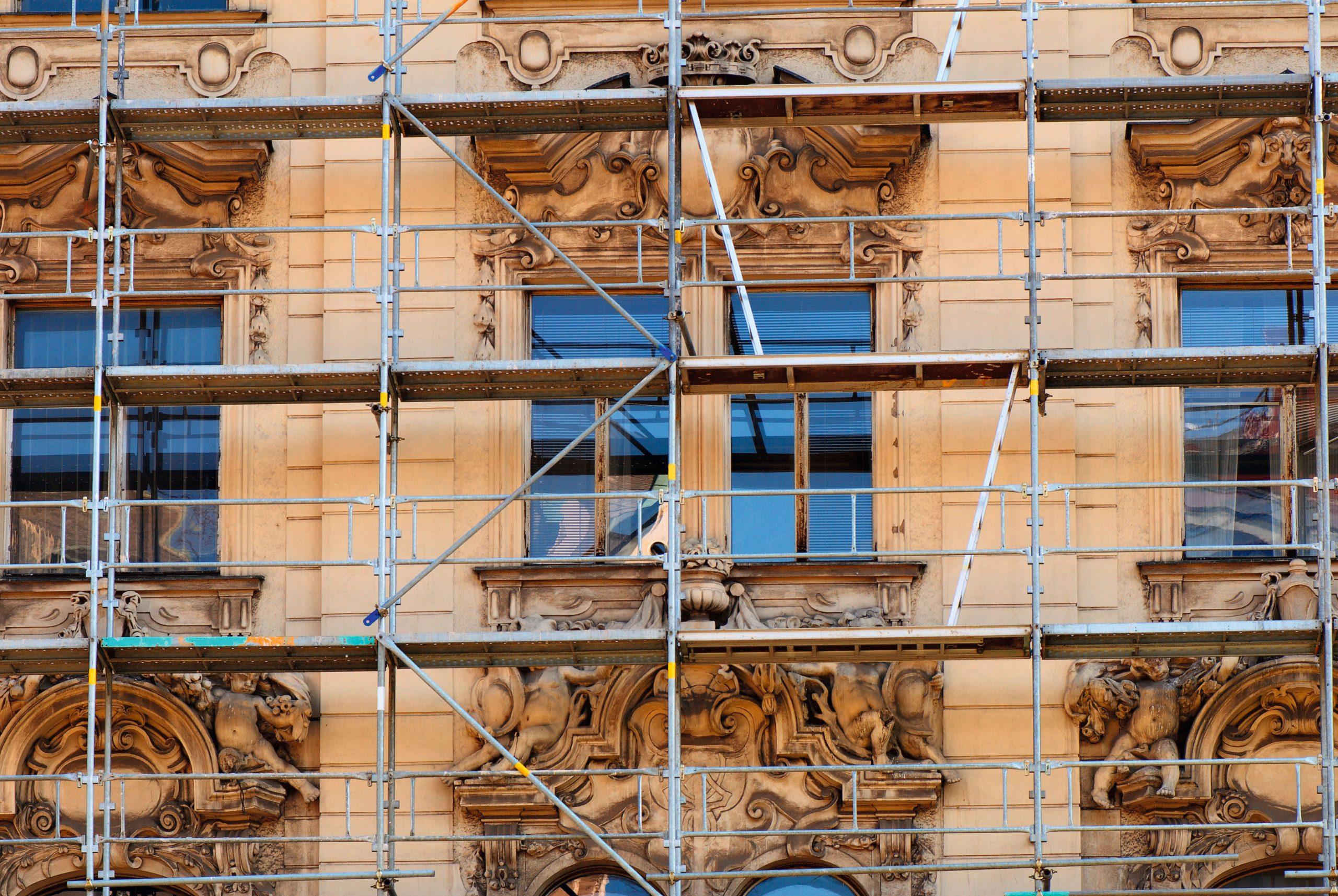 Structural masonry repairs London historic building